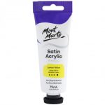 LEMON YELLOW ACRYLIC PAINT MONT MARTE