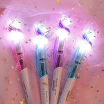 Creative-Cartoon-Unicorn-Light-Pen-Cute-Glowing-Ballpoint-pen-Student-Stationery-0-5mm-Writing-Tool-School