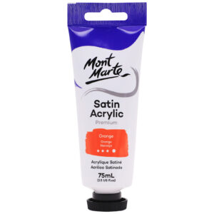 Acrylic paint orange Mont Marte