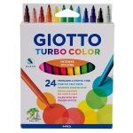 giotto turbo color 24 felt pens