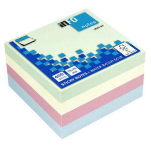 Stick notes pastel colors
