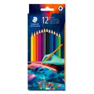 12 colored pencils