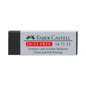 Dust free eraser black