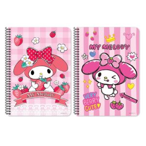 My Melody spiral notebook